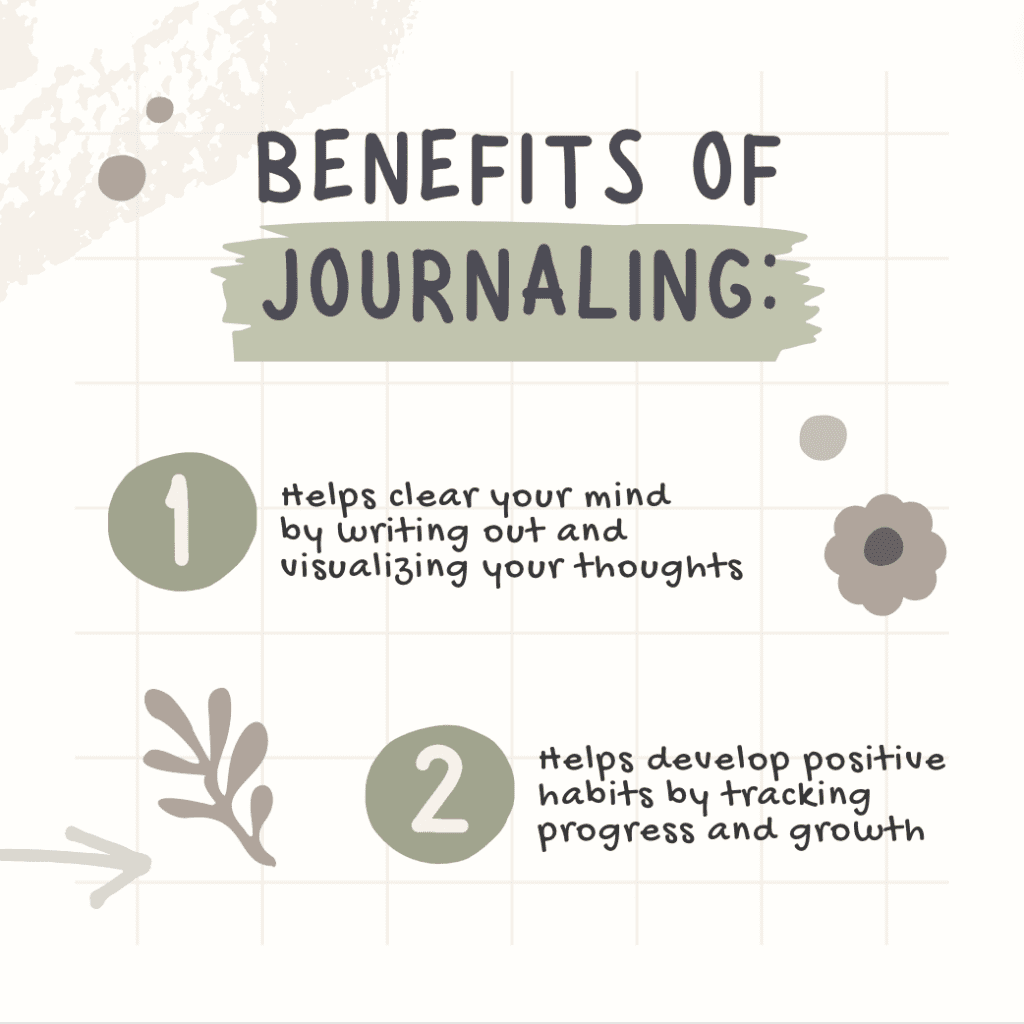 Benefits of journaling daily journal routine