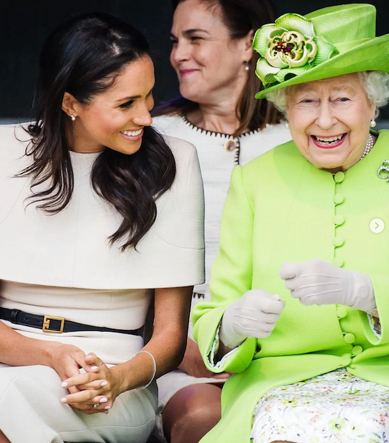 Megan Markle and Queen Elizabeth