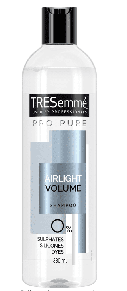 TreSemme sulphate free shampoo