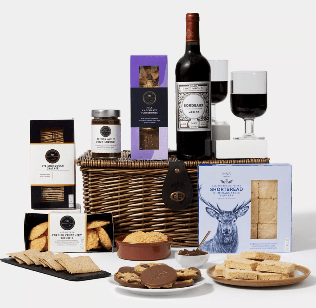 unusual gifts for 50 year old woman- gourmet gift basket