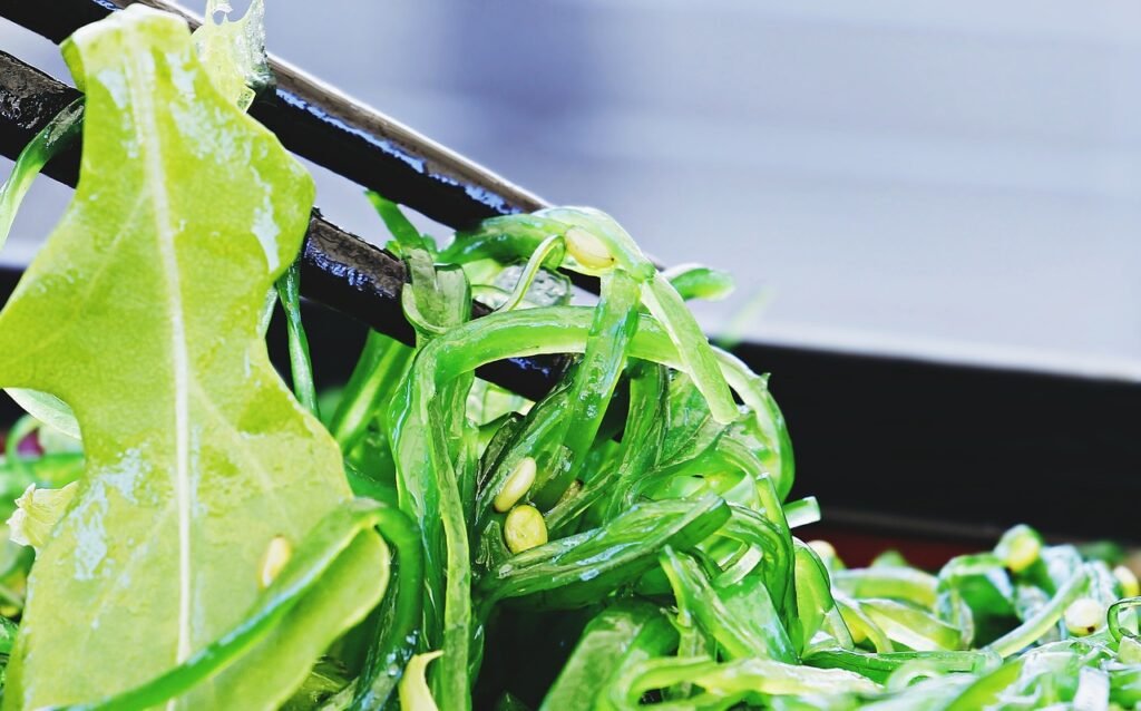 Seaweed and algae are good options for salads