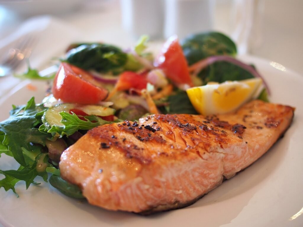 baked salmon for non sugar diet