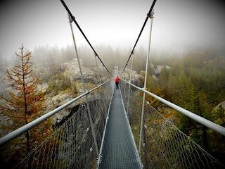 Japanese Techniques to Transform Your Life- a person on a bridge